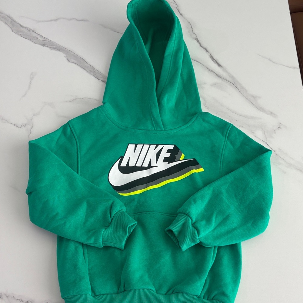 Nike Kids Emerald Green Hoodie